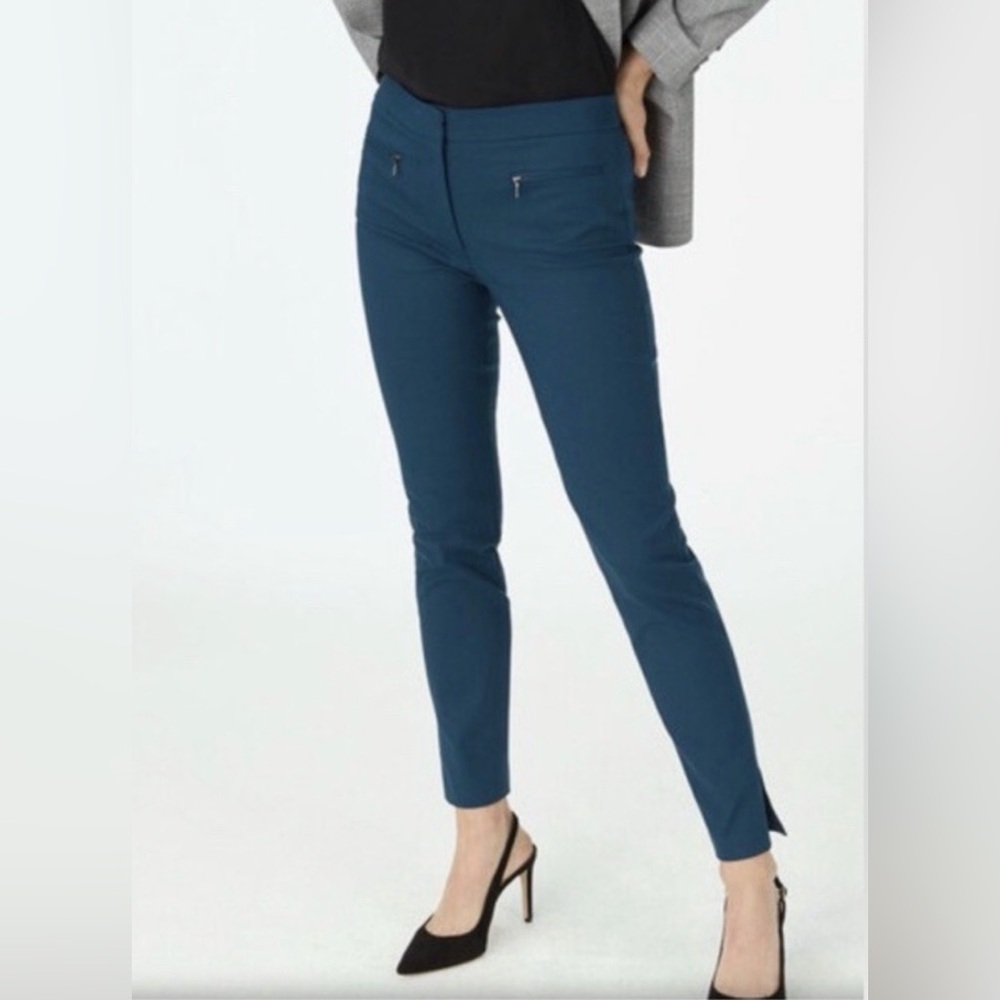 Club Monaco Teal Cropped Ankle Pants
